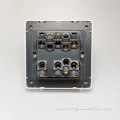 New Electrical Wall Light Switch Socket 3 Gang